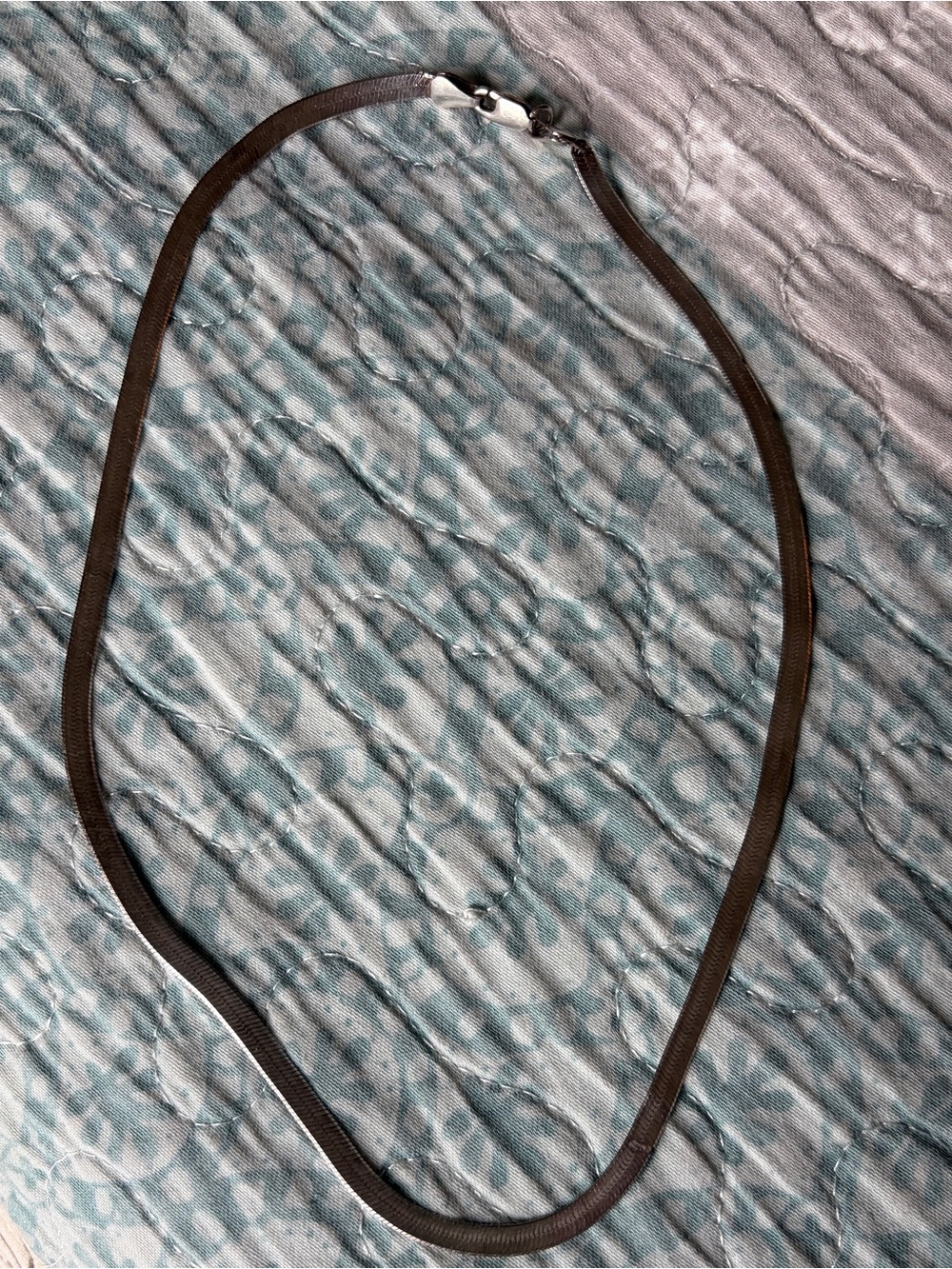 Classic 925  Flat Snake Chain Necklace
